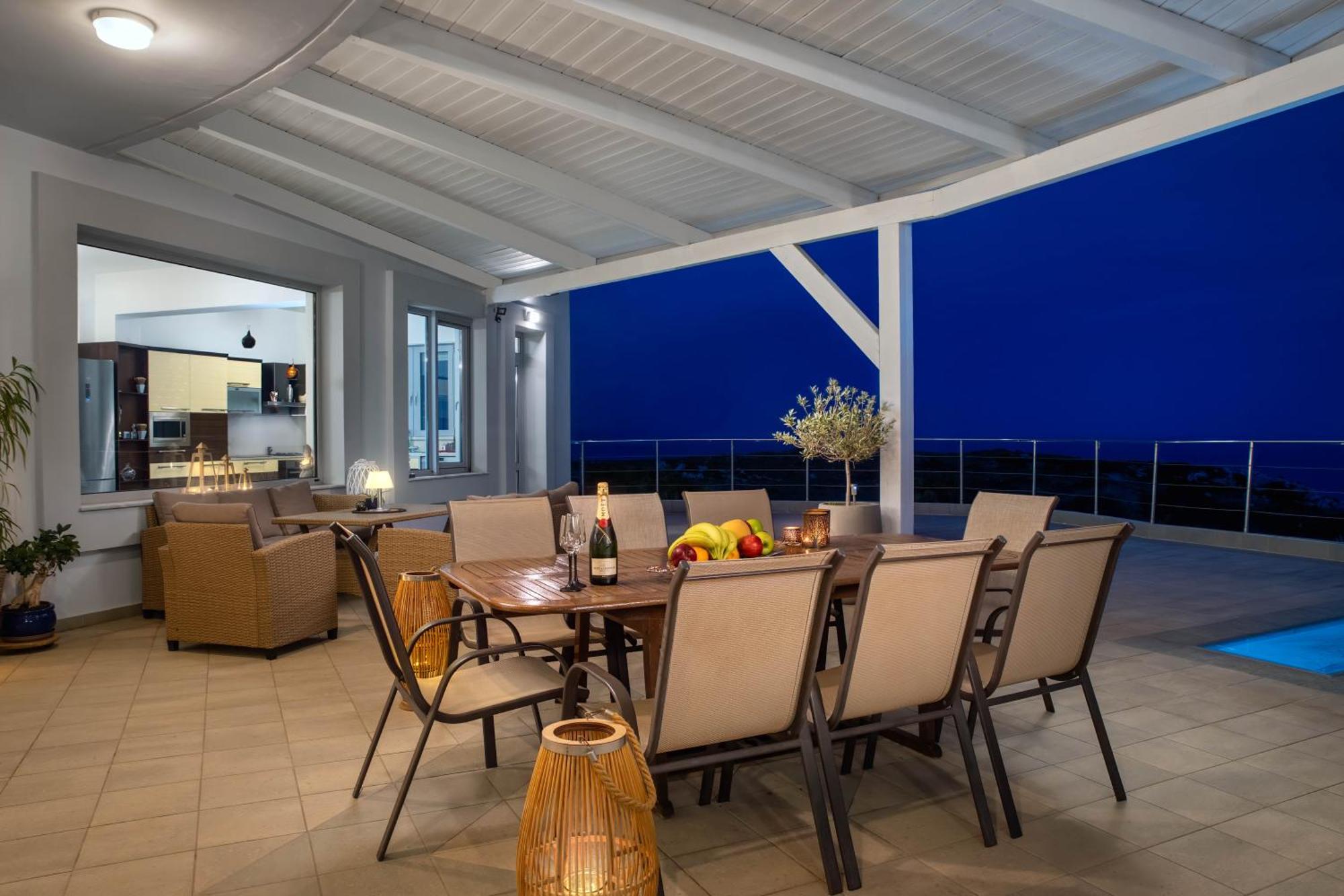 Kallithéa Villa Zafira - Seaview Manor With Heated Pool מראה חיצוני תמונה
