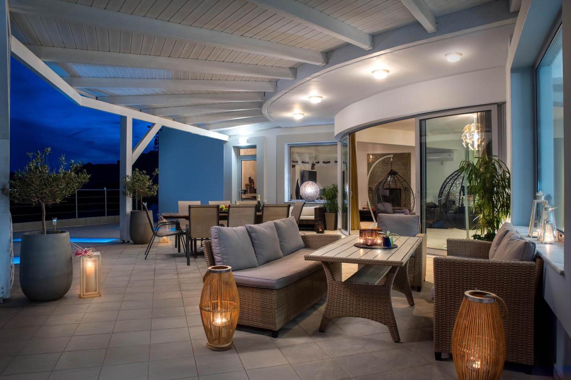 Kallithéa Villa Zafira - Seaview Manor With Heated Pool מראה חיצוני תמונה