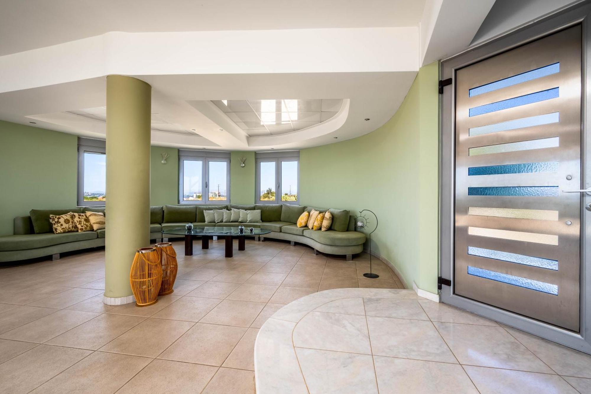 Kallithéa Villa Zafira - Seaview Manor With Heated Pool מראה חיצוני תמונה