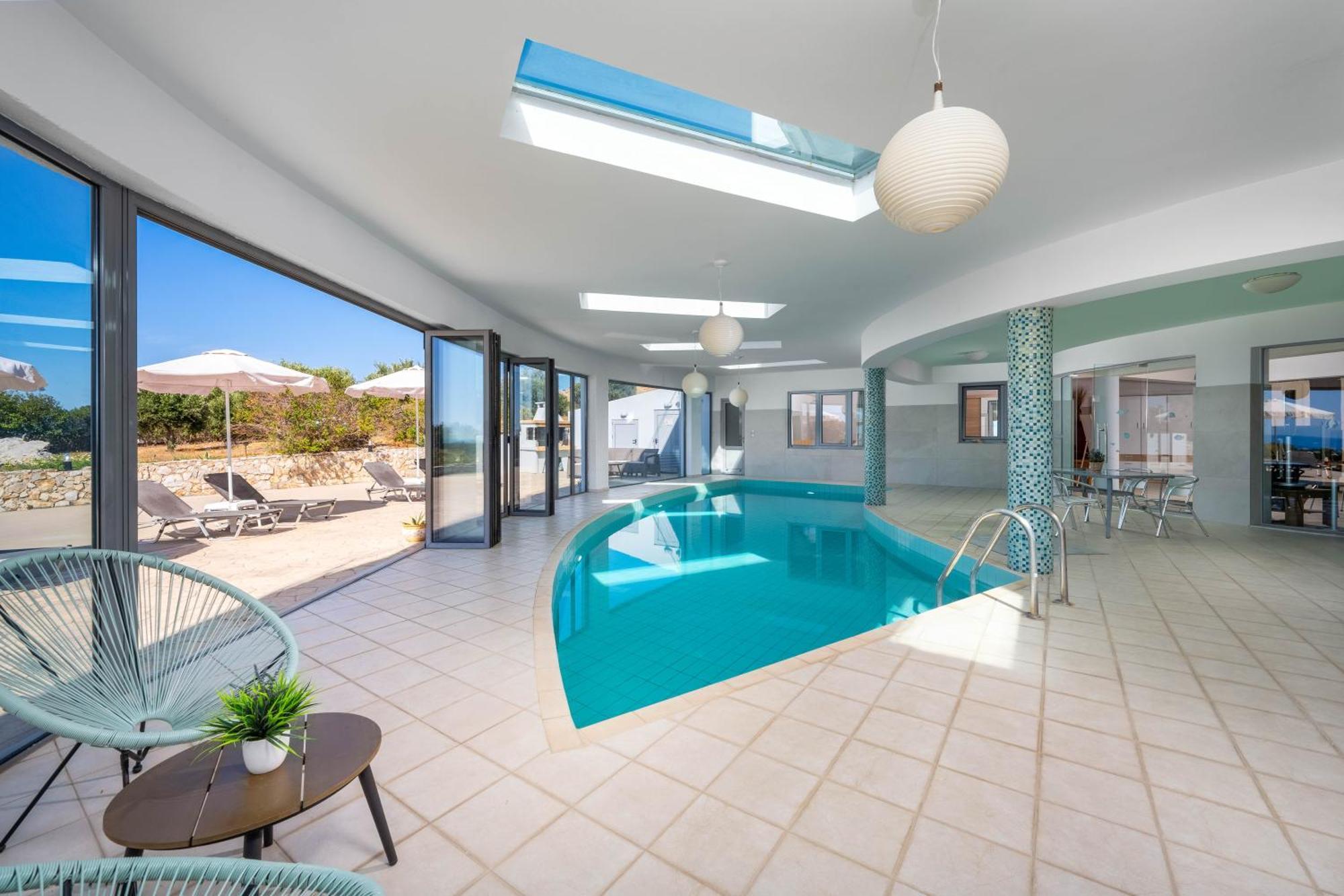 Kallithéa Villa Zafira - Seaview Manor With Heated Pool מראה חיצוני תמונה
