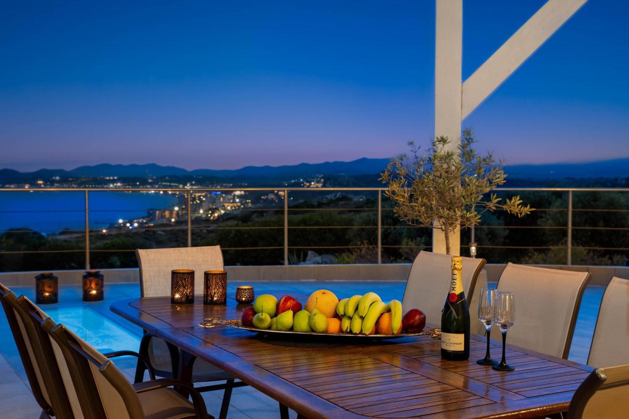 Kallithéa Villa Zafira - Seaview Manor With Heated Pool מראה חיצוני תמונה