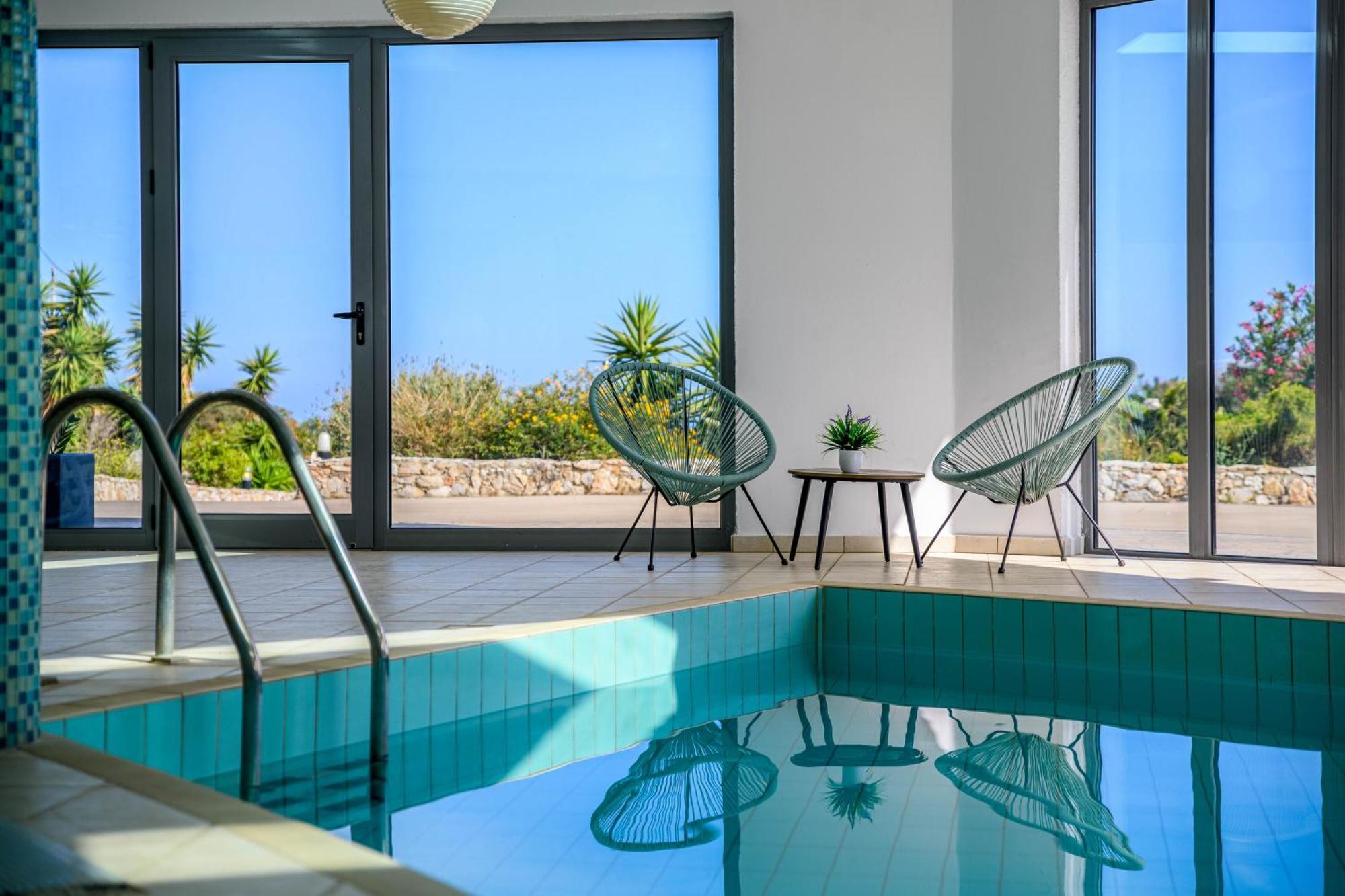 Kallithéa Villa Zafira - Seaview Manor With Heated Pool מראה חיצוני תמונה
