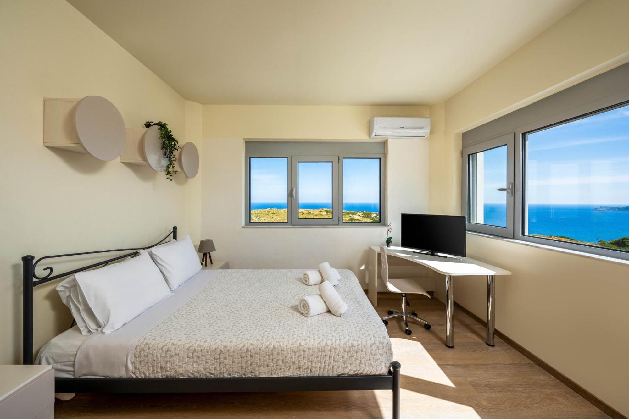 Kallithéa Villa Zafira - Seaview Manor With Heated Pool מראה חיצוני תמונה