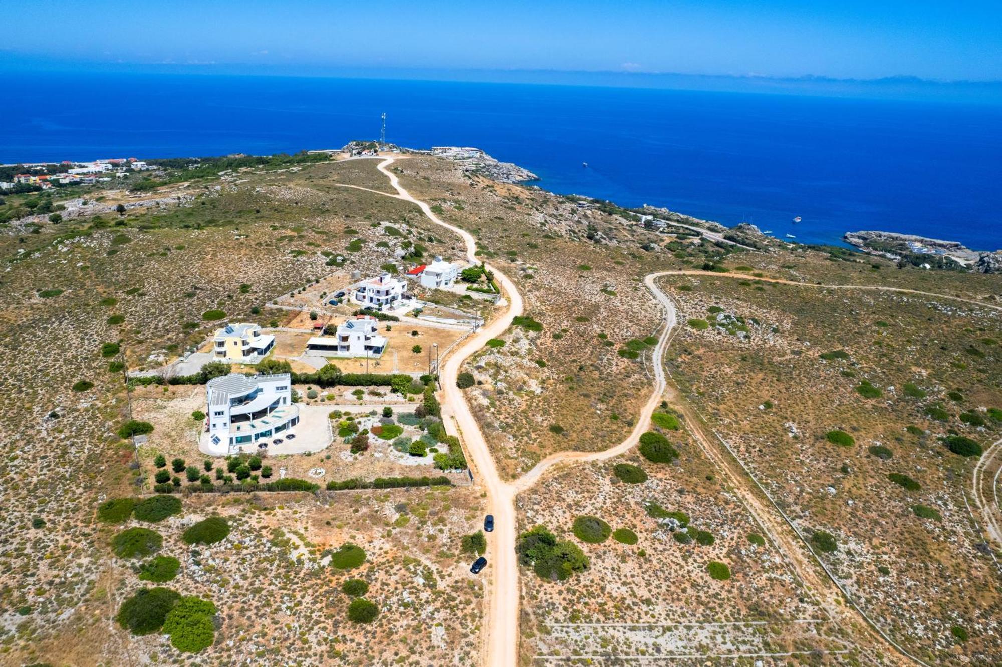 Kallithéa Villa Zafira - Seaview Manor With Heated Pool מראה חיצוני תמונה