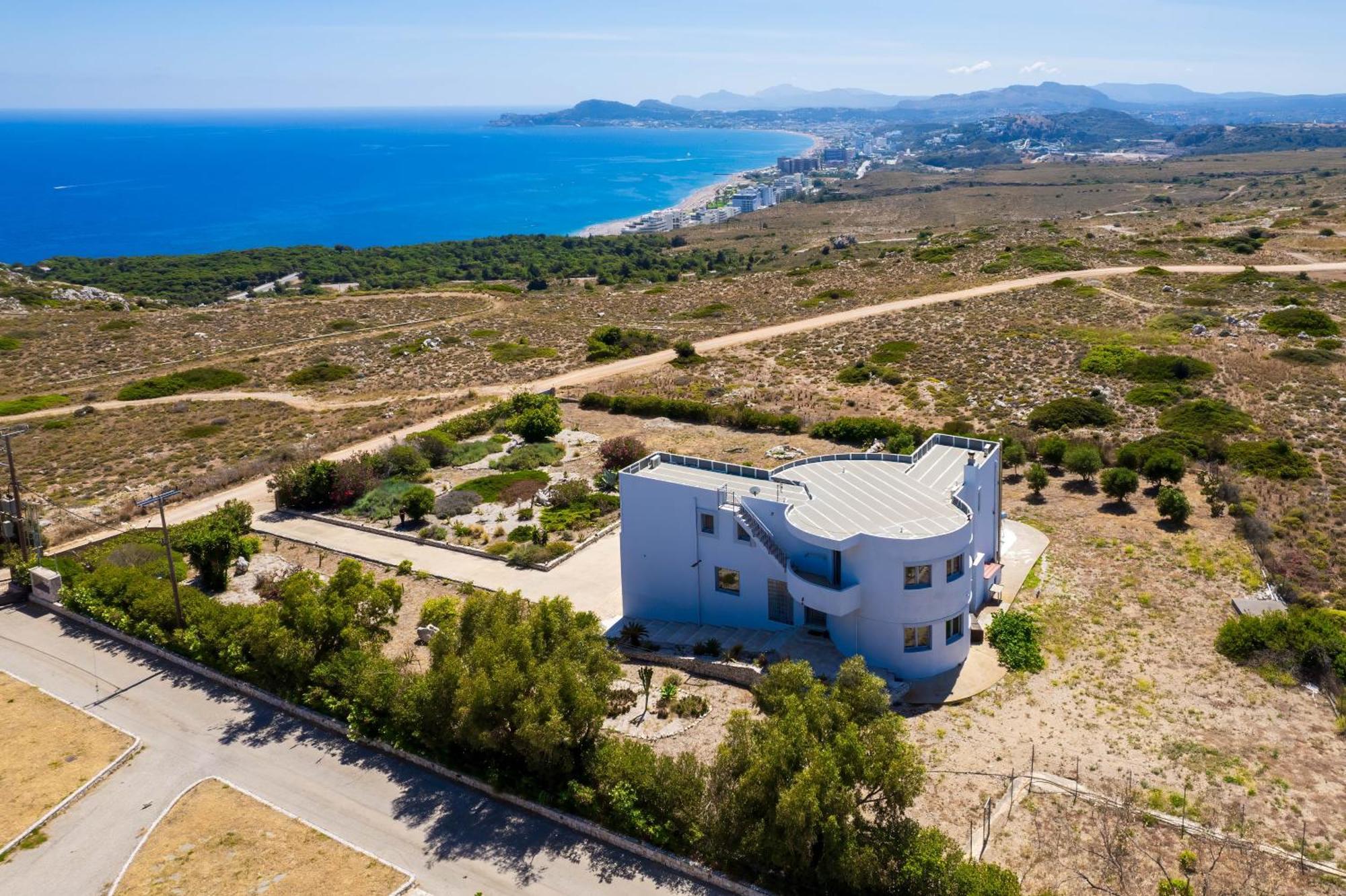 Kallithéa Villa Zafira - Seaview Manor With Heated Pool מראה חיצוני תמונה